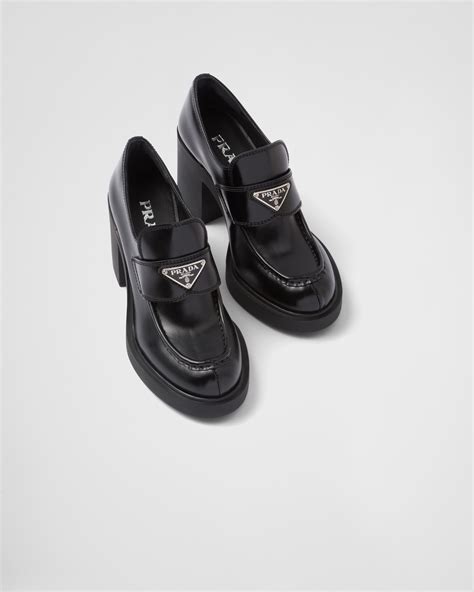 prada loafers us|prada high heel loafers.